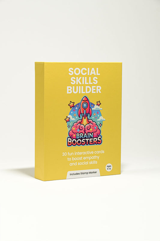 Social Skills Builder: Brain Boosters Card Set for Kids