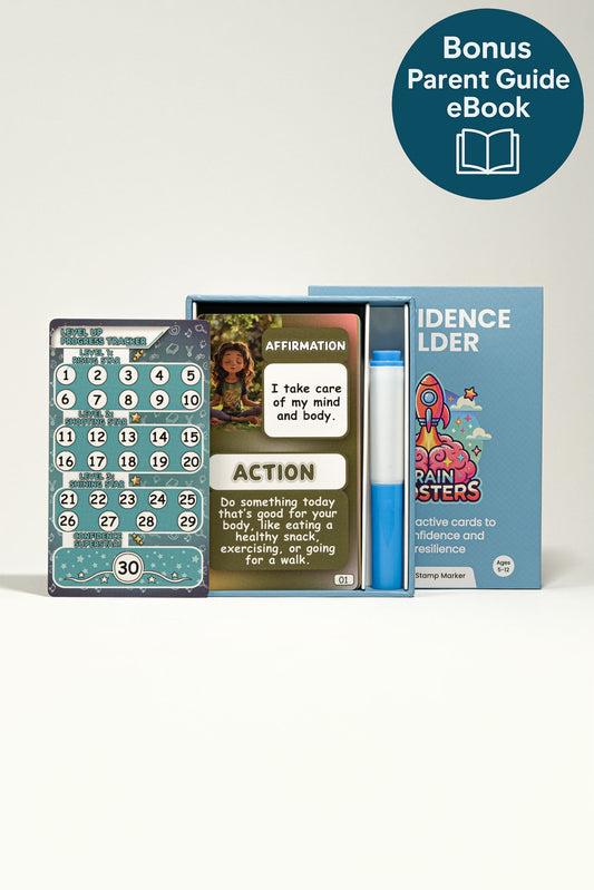 Confidence Builder: Brain Boosters Card Set for Kids