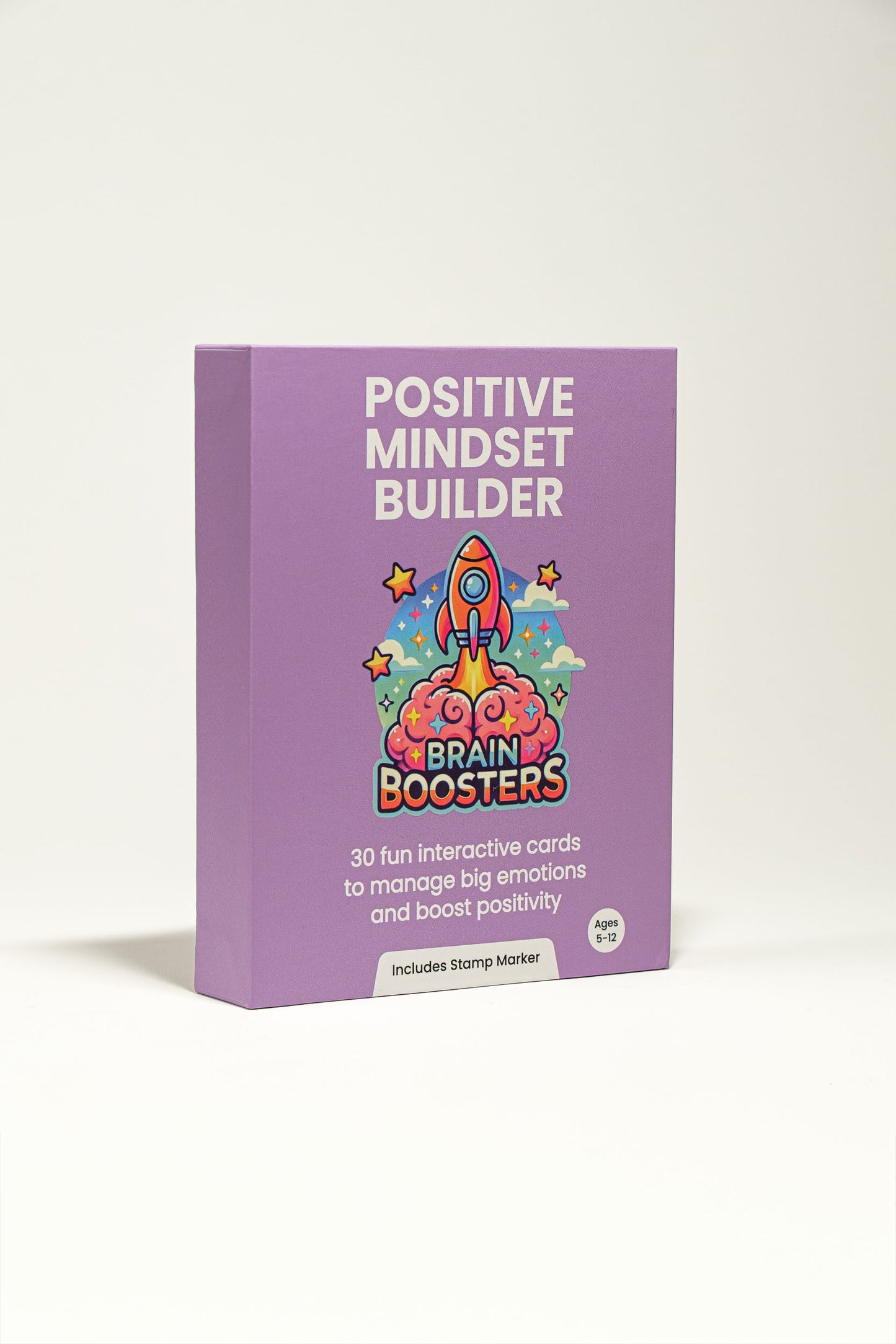 Positive Mindset Builder: Brain Boosters Card Set for Kids