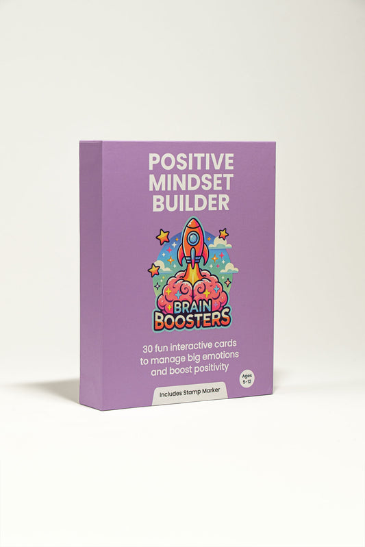 Positive Mindset Builder: Brain Boosters Card Set for Kids