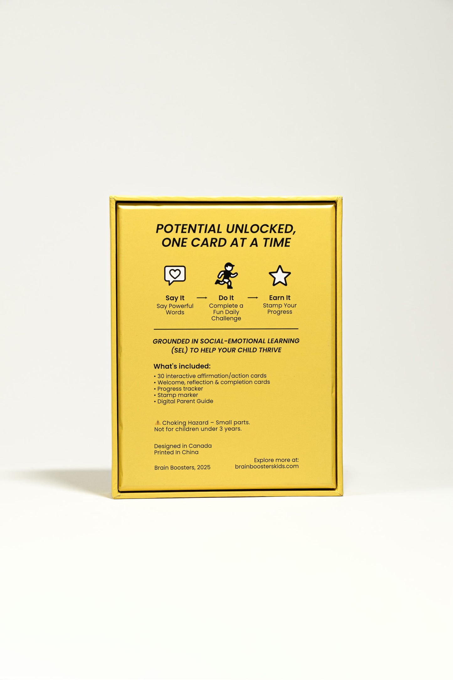 Social Skills Builder: Brain Boosters Card Set for Kids