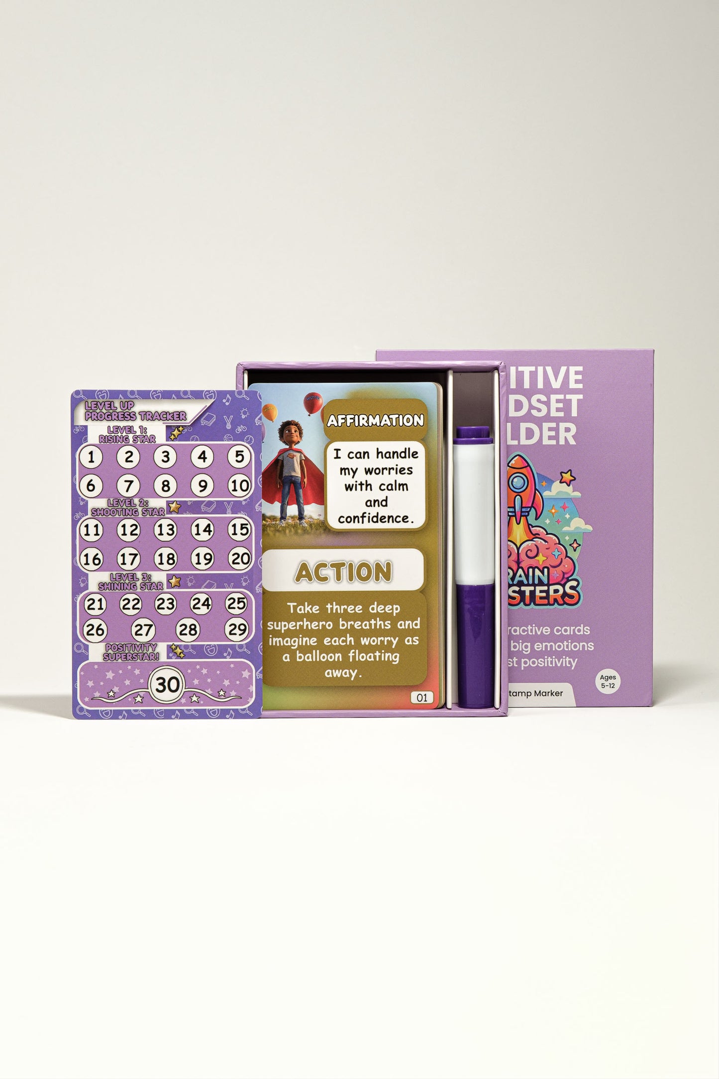 Brain Boosters 3-Pack Bundle: Confidence, Positive Mindset & Social Skills