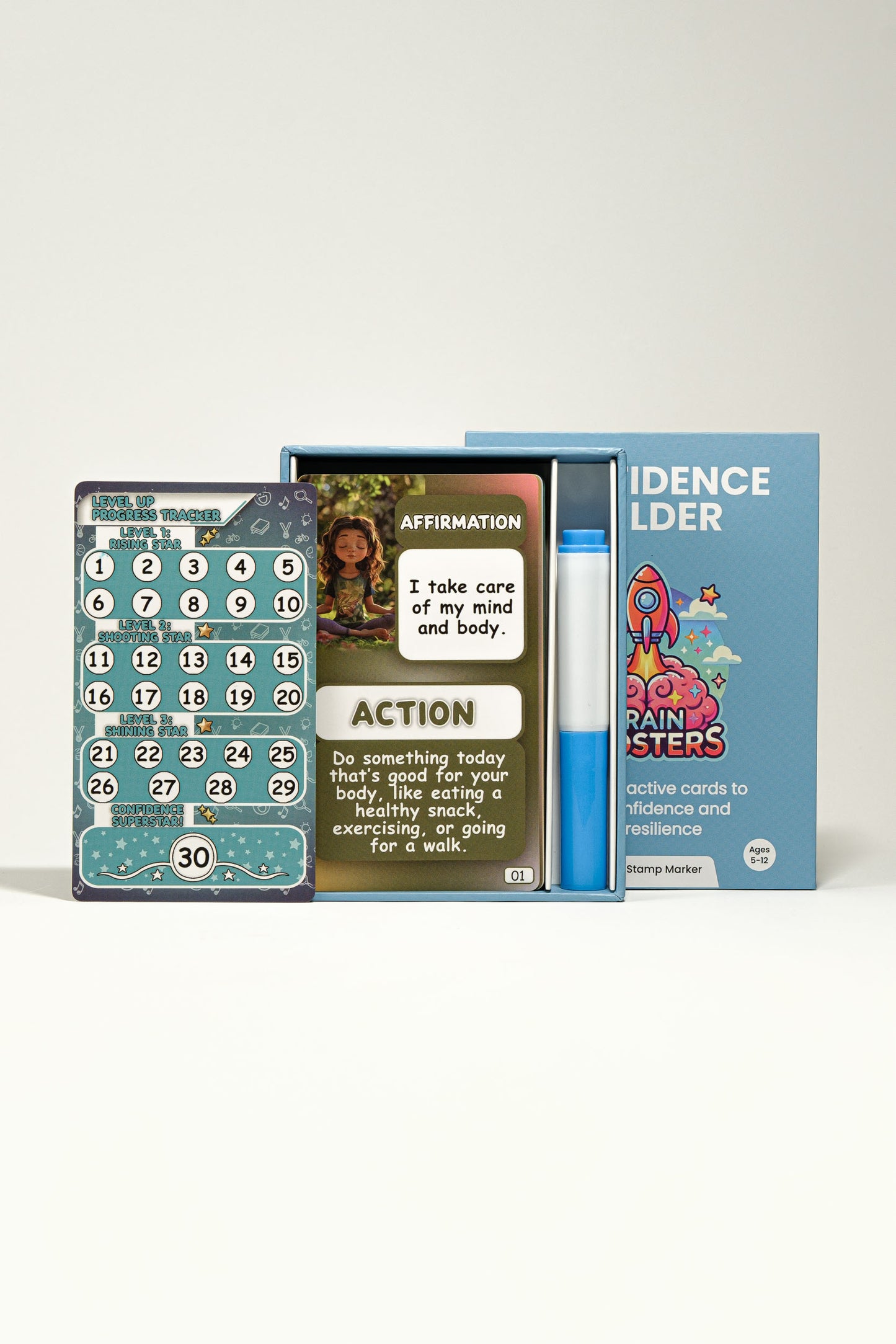 Brain Boosters 3-Pack Bundle: Confidence, Positive Mindset & Social Skills